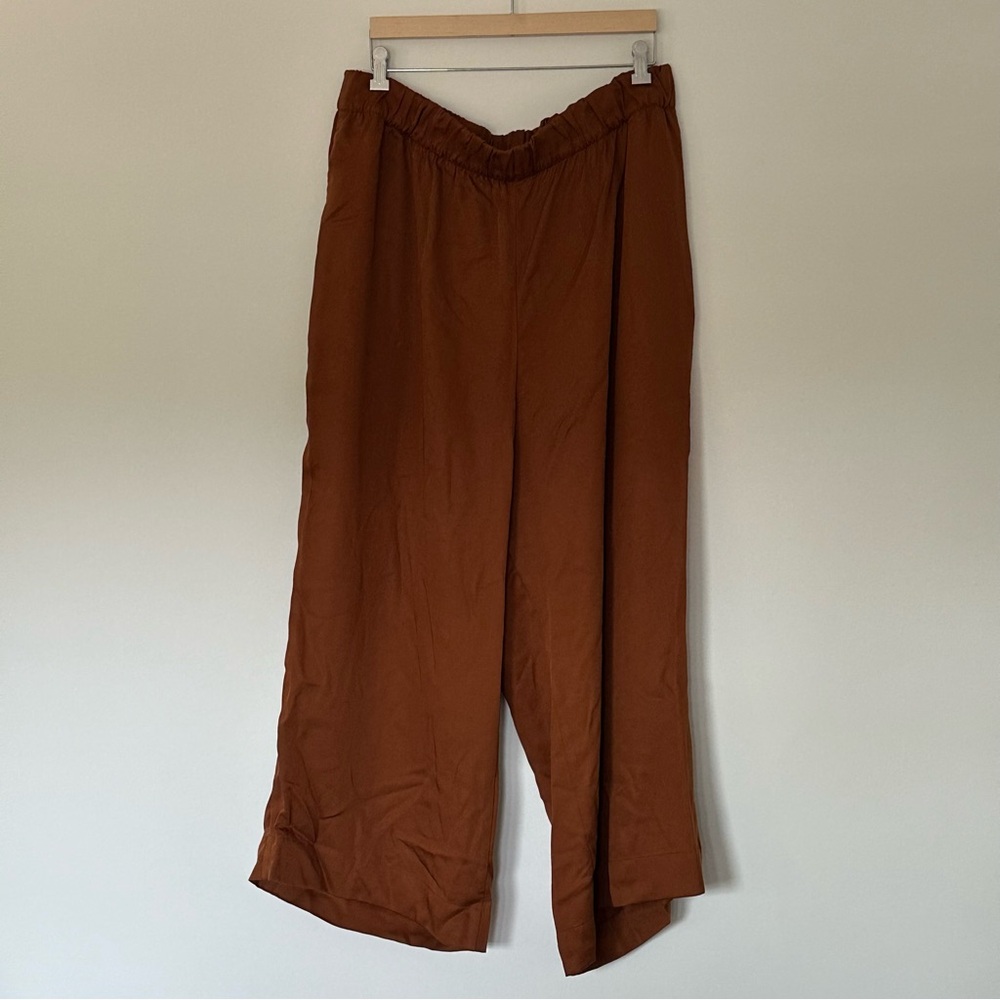 Only Child | Cove Wide Leg Tencel Pant | XXL